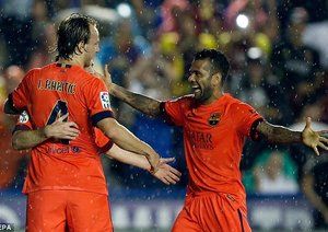 ایوان راکیتیچ|لوانته 0-5 بارسلونا / لالیگا