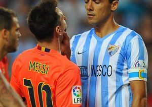 لیونل مسی|مالاگا 0-0 بارسلونا / لالیگا