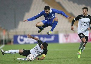 خسرو حیدری|استقلال تهران 1 - 1 صبای قم / لیگ برتر