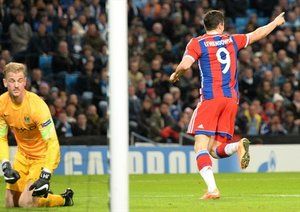 رابرت لواندوفسکی|منچستر سیتی 3 - 2 بایرن مونیخ / لیگ قهرمانان