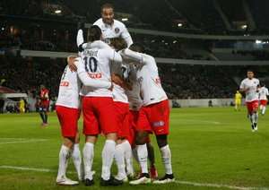 شادی بازیکنان پی اس جی