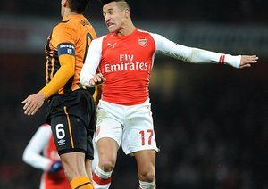 الکسیس سانچز|آرسنال 2 - 0 هال سیتی / جام حذفی انگلستان