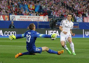 گرت بیل|اتلتیکو مادرید 0 - 0 رئال مادرید / لیگ قهرمانان