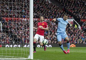 سرخیو آگرو|منچستر یونایتد 4 - 2 منچستر سیتی / لیگ جزیره