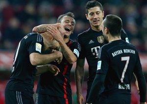 آرین روبن|اوگزبورگ 0 - 4 بایرن مونیخ / بوندسلیگا