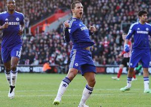 ادن هازرد|ساوتهمپتون 1 - 1 چلسی / لیگ جزیره