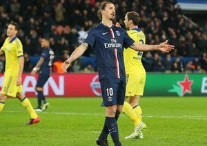 زلاتان ایبراهیموویچ|پاریس سن ژرمن 1 - 1 چلسی / لیگ قهرمانان اروپا