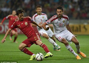 سسک فابرگاس|بلاروس 0 - 1 اسپانیا / مقدماتی یورو 2016