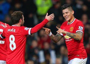 خوان ماتا - مارکوس روخو|منچستر یونایتد 3 - 0 کمبریج یونایتد / جام حذفی