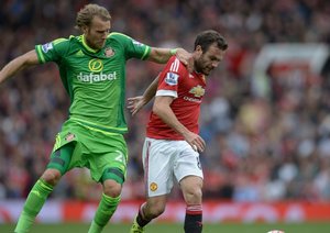 خوان ماتا|منچستر یونایتد 3 - 0 ساندرلند / لیگ جزیره