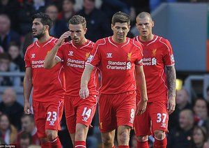حسرت بازیکنان لیورپول|لیورپول 1 - 3 کریستال پالاس / لیگ جزیره