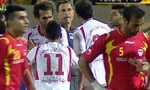 ویدئو : صحنه اخراج پیام صادقیان و زدن داور