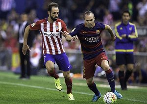 آندرس اینیستا|اتلتیکو مادرید 1 - 2 بارسلونا / لالیگا