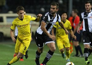 عدنان یانوزای|پائوک 1 - 1 بوروسيا دورتموند / لیگ اروپا