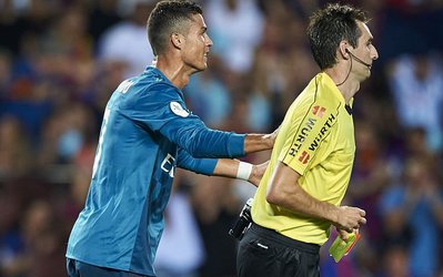 طعنه رونالدو به نیمکت‌نشینان بارسا بعد اخراج در ال‌کلاسیکو