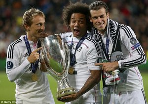 گرت بیل - مارسلو - مودریچ