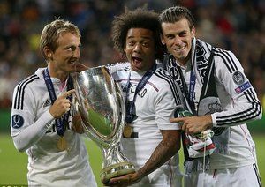 گرت بیل - مارسلو - مودریچ|رئال مادرید 2-0 سویا / سوپر کاپ