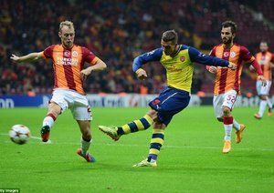 لوكاس پودولوسكي|گالاتاسراي 1 - 4 آرسنال / لیگ قهرمانان