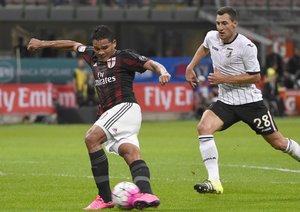 كارلوس باكا|میلان 3 - 2 پالرمو / سری آ / گزارش تصویری