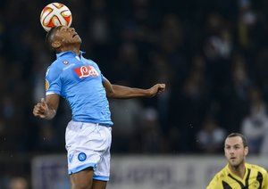 جاناتان د گازمن|یانگ بویز 2 - 0 ناپولی / لیگ اروپا