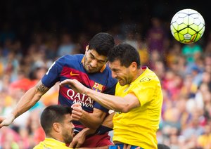 لوئیس سوارز|بارسلونا 2 - 1 لاس پالماس / لالیگا