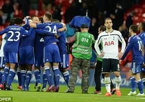 شادی بازیکنان چلسی