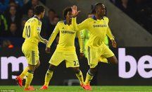 لیستر سیتی 1 - 3 چلسی / لیگ جزیره / خلاصه بازی