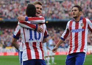 آنتوان گريزمان|اتلتیکو مادرید 3 - 1 مالاگا / لالیگا