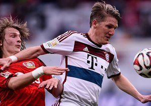 باشتین شواینشتایگر|باير لوركوزن 2 - 0 بایرن مونیخ / بوندسلیگا