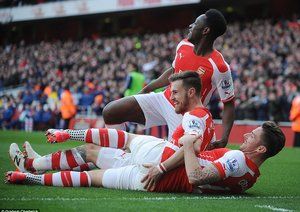 آرون رمزی|آرسنال 3 - 0 وستهام / لیگ جزیره