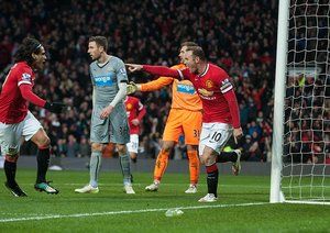 وین رونی|منچستر یونایتد 3 - 1 نیوکاسل / لیگ جزیره