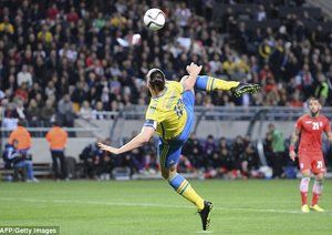 زلاتان ایبراهیموویچ|سوئد 3 - 1 ایران / دیدار دوستانه