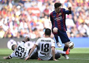 لیونل مسی|بارسلونا 2 - 0 والنسیا / لالیگا