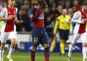 آژاکس 2-1 بارسلونا / گروه H لیگ قهرمانان اروپا|آژاکس 2-1 بارسلونا / گروه H لیگ قهرمانان اروپا