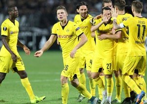 گونزالو کاسترو|پائوک 1 - 1 بوروسيا دورتموند / لیگ اروپا