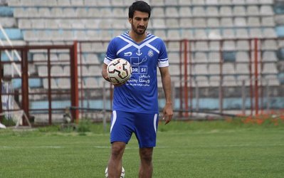 ماهینی در تمرینات ملوان حاضر شد