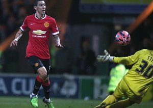 آنخل دی ماریا|یُویل تاون 0 - 2 منچستر یونایتد / جام حذفی انگلستان