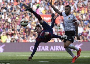 لیونل مسی|بارسلونا 2 - 0 والنسیا / لالیگا