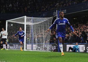 ديديه دروگبا|چلسی 3 - 0 تاتنهام / لیگ جزیره