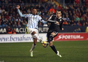 گرت بیل|مالاگا 1 - 2 رئال مادرید / لالیگا