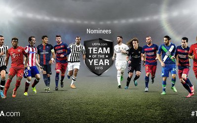 نامزدهای تیم منتخب سال اروپا مشخص شدند