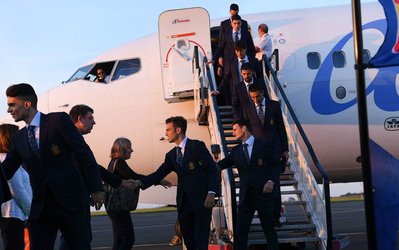 یورو 2016 فرانسه | گزارش تصویری از ورود اسپانیا