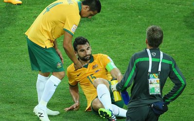 خبر بد برای میزبان / جدیناک، کاپیتان استرالیا احتمالاً ادامه‌ی جام را از دست می‌دهد