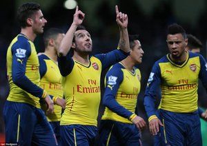 سانتیاگو کازورلا|منچستر سیتی 0 - 2 آرسنال / لیگ جزیره