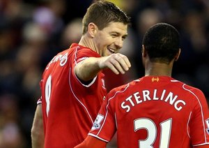 استیون جرارد|لیورپول 2 - 2 لیستر سیتی / لیگ جزیره