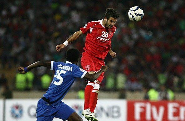 عکس العمل بازیکن پرپسولیس