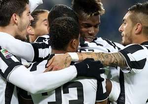 شادی بازیکنان یووه