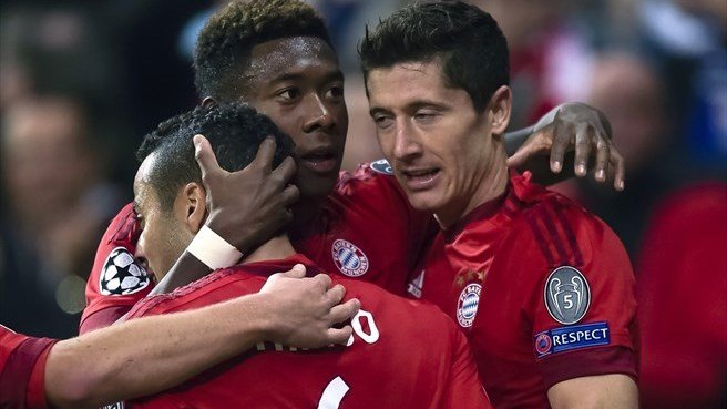 بایرن مونیخ 5 - 0 دینامو زاگرب / لیگ قهرمانان / گل های بازی