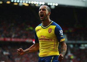 تئو ولكات|منچستر یونایتد 1 - 1 آرسنال / لیگ جزیره