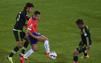 کوپا آمریکا 2015 | شیلی 3 - مکزیک 3 / توقف میزبان در دیداری مهیج و پرگل / حذف زودهنگام اکوادور